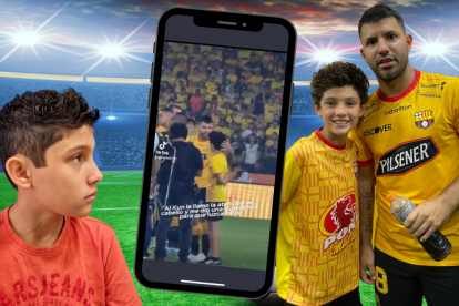 Daniel Fernández y Sergio Agüero hicieron el mejor gol de la Noche Amarilla.