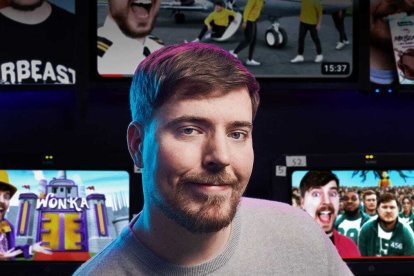 Jimmy Donaldson, conocido como MrBeast, es un youtuber, empresario y filántropo estadounidense.​