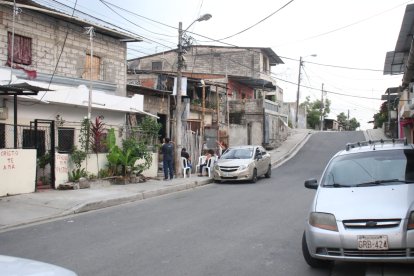 En esta vivienda era velado el bebé, la tarde de este 31 de enero.