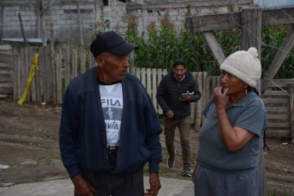 Los dueños de la casa donde ocurrió el crimen están asustados.