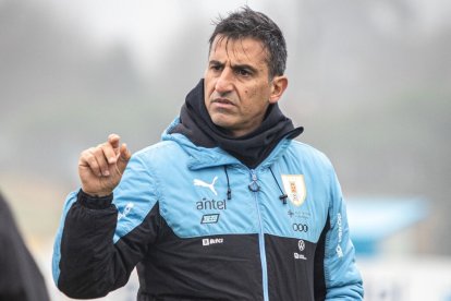 Marcelo Broli llegó en mayo pasado al banquillo de la sub-20 de Uruguay.