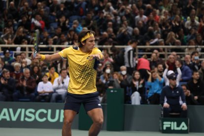 Los tricolores están abajo 2-0 frente a Grecia en las eliminatorias por el Grupo I Mundial de la Copa Davis.