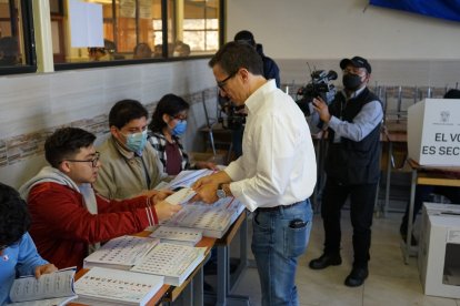 El candidato acudió al Colegio Técnico Salesiano Don Bosco.