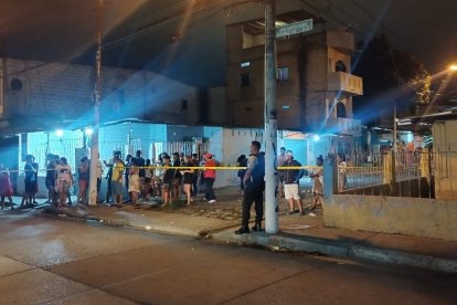 Una balacera se registró en el Guasmo.