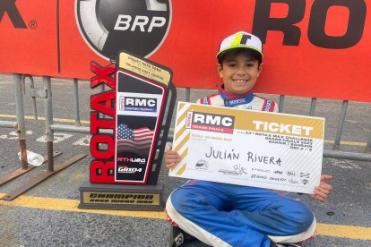 Juli Rivera defendió con éxito la corona del Rotax Winter Trophy. Las carreras se desarrollaron en el circuito Piquet Entertainment & Race Park.