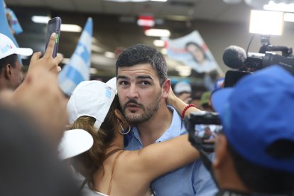 El candidato por la Revolución Ciudadana ganó el puesto de alcalde de Guayaquil.