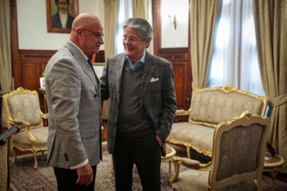 Alfredo Borrero y Guillermo Lasso.