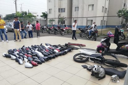 Más de 100 retrovisores robados fueron recuperados