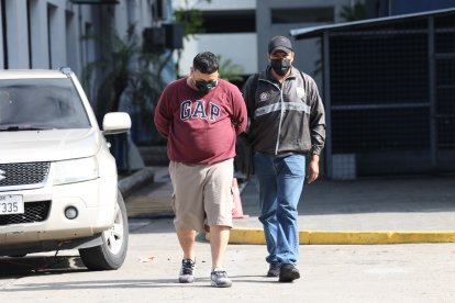 Alfonso Vásquez registra siete procesos judiciales. Fue detenido ayer.