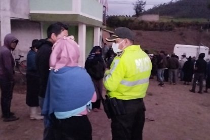 Familiares realizaron la purificación decretada en Asamblea Comunitaria.