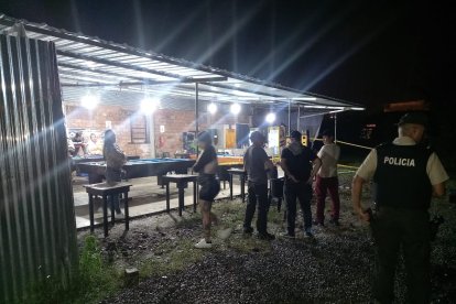 Sicarios interrumpieron el 'vacile' en billar