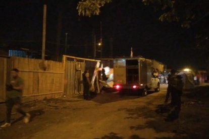 La matanza se produjo en el barrio Los Tulipanes de La Libertad.