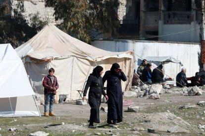 Más de 130 heridos en Siria por el nuevo terremoto con epicentro en Turquía