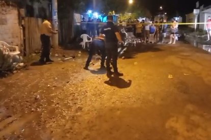 En la ciudadela San Alejo 'quebraron' a tres panas, la noche del 19 de febrero.