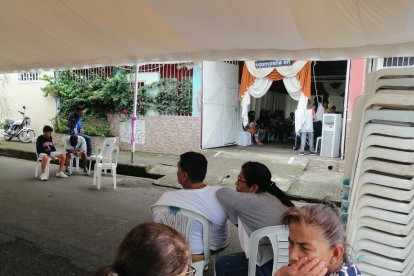 La mujer estaba siendo velada en su casa ubicada en la parroquia 7 de Octubre.