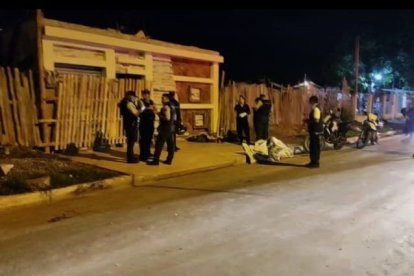 En el lugar del crimen, la Policía encontró 15 indicios balísticos.