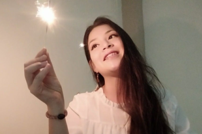 Angie Asang en una foto del 2019.