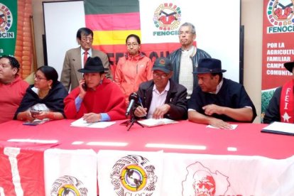 Gary Espinoza dio a conocer que sigue siendo el legítimo presidente de la Fenocin