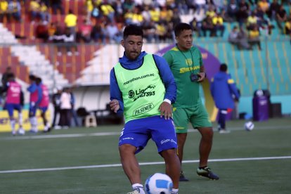 Joaquín Vergés tuvo un buen debut con Gualaceo, elenco al que regresó tras jugar en 9 de Ocrubre.
