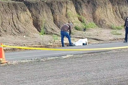 Hombre fue acribillado.