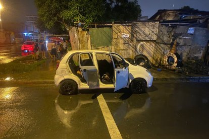 El hecho ocurrió en el sector de Vergeles, en el norte de la ciudad. Motociclistas fueron los implicados en este caso.