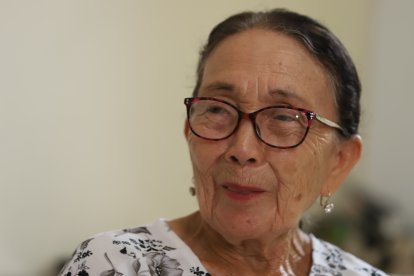 Aída Naranjo en su infancia tuvo que cuidar a sus cinco hermanos.