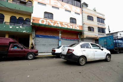 El local donde fue secuestrada la comerciante fue cerrado.