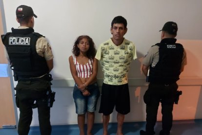 Los capturados estaban en su vivienda, en la que se encontró los objetos sustraídos.