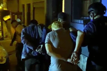 12 de los presuntos extorsionadores  son de nacionalidad venezolana.