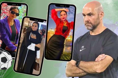 Amal Essabhani, periodista y presentadora de Al Kass Sport de Catar.