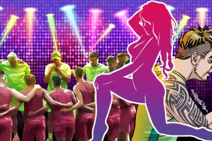 Los trabajadores de los jugadores son los encargados de organizar las fiestas. Ellos consiguen de todo.