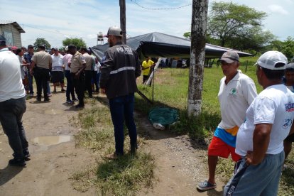 la Policía de Lomas de Sargentillo considera que el ataque al agricultor es producto de una venganza.