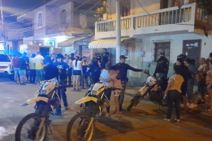 El ataque armado se registró en el barrio 8 de Enero, de la ciudad de Manta.