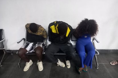 Los detenidos, al ser menores, fueron aislados.