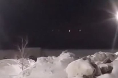 Canadienses difundieron el avistamiento de una supuesta nave alienígena.