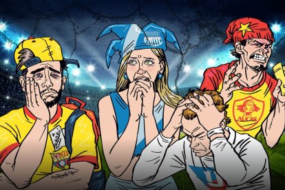 Los hinchas de los equipos ecuatorianos han sido los perjudicados.