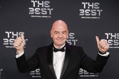 Como candidato único, el suizo recibió el respaldo unánime para un nuevo periodo al mando del máximo ente del fútbol mundial.