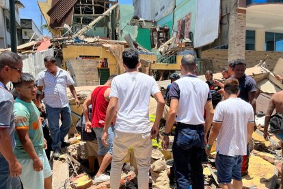Un sismo que ya suma víctimas fatales y daños materiales. Los organismos de socorro llegan al lugar para asistir a los ciudadanos.
