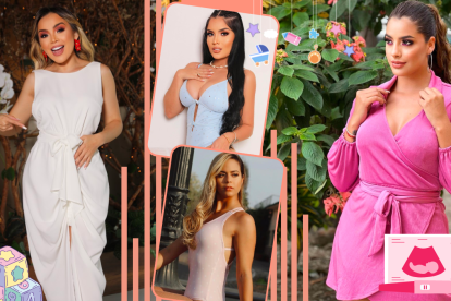 Las mamitas de las farándula han dado a conocer de sus embarazos en redes sociales.