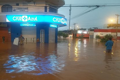 Entre los sectores afectados se encuentran la ciudadela Guayacanes, Mucho Lote y la urbanización La Perla.