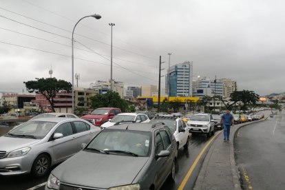 No hay un punto de la ciudad que no presente atascamientos este 23 de marzo.