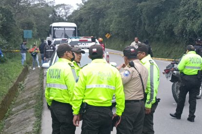 La víctima no pudo ser identificada. El cuerpo fue encontrado en Loja.
