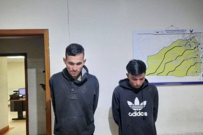 La institución, a través de su cuenta de Twitter, informó sobre la operación que se ejecutó para dar con los sujetos.