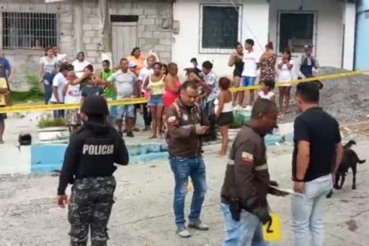 Esmeraldas reporta otro sicariato.