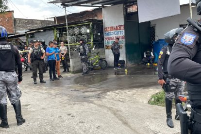 Jordy tenía 23 años y hasta la escena del crimen llegaron sus parientes.