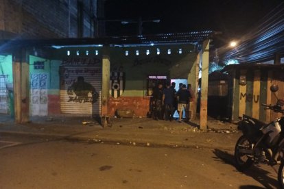 En este inmueble estaba la víctima mortal cuando se registró el ataque armado.