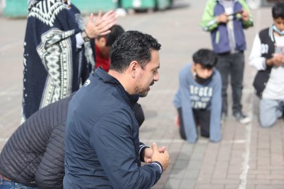 Creyentes evangélicos han llegado a la zona cero para ayudar a los afectados.