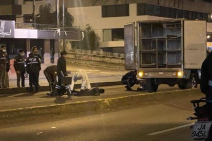 Cuando la policía llegó al sitio, el joven ya estaba muerto.