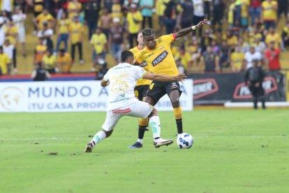 Barcelona se impuso 1-0 a Mushuc Runa, con un solitario gol de Gabriel Cortez, en el duelo de la cuarta fecha de la LigaPro.