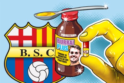 Burrai se pone a modo de Libertadores, ya que este miércoles Barcelona jugará ante Cerro Porteño en Asunción.